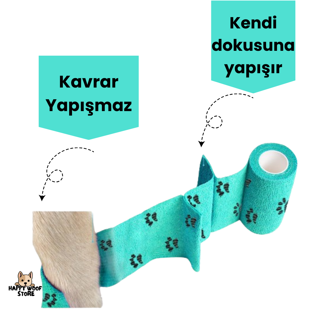 🐾 Pati Grip - Köpekler İçin Kirlenen ve Zarar Gören Patilere Karşı Koruma 🐾