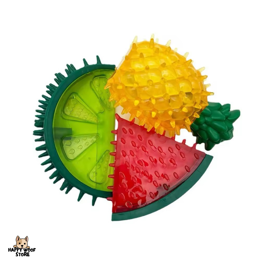 🍉 Köpek Çiğneme Dondurulabilir Oyuncak - Diş Çıkarma ve Serinletici Eğlence 🌬️