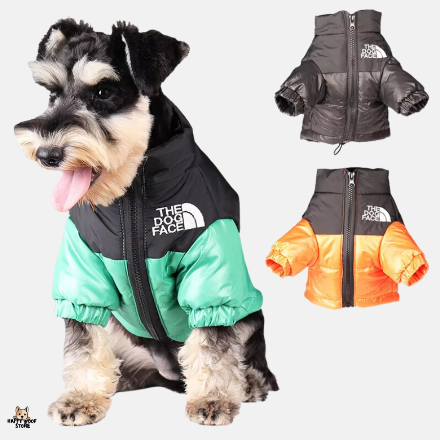 The Dog Face Su Geçirmez Köpek Montu 🐾 - Şık ve Konforlu Kışlık Tasarım!
