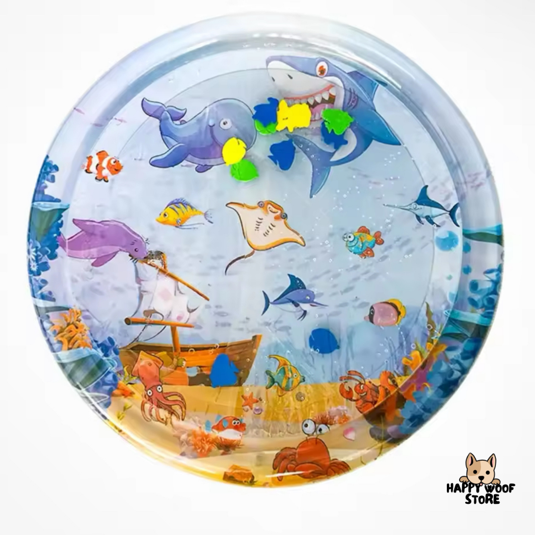 🦀 🐳 Sharky Eğlenceli Mat - Serinletici ve Dayanıklı Oyun Matı 🐳🦀