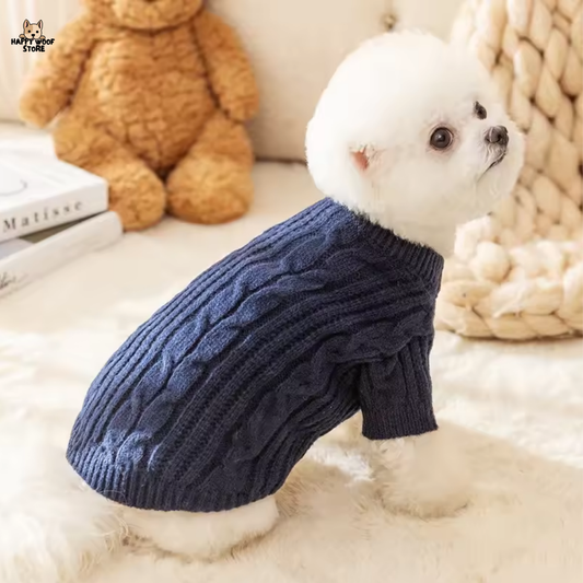 🐾 Örgü Desenli Kazak – Sıcacık Bir Dokunuş! ✨