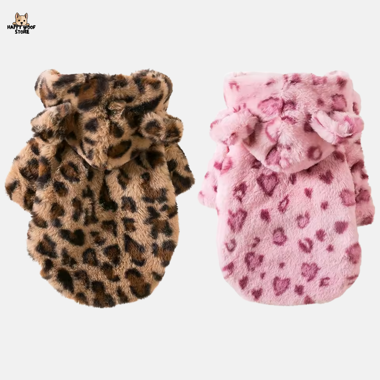 🐾 Leopar Kedi & Köpek Sweatshirt ✨