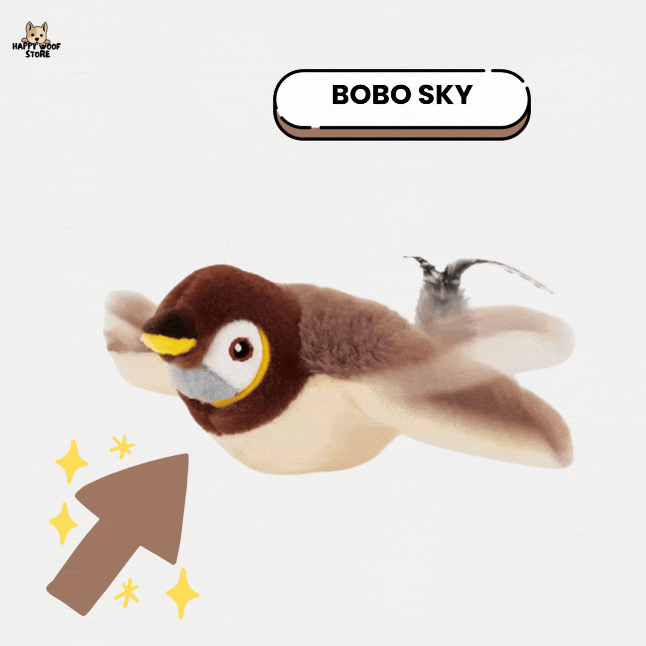 Hareketli ve Sesli Oyuncak Kuş 🐦