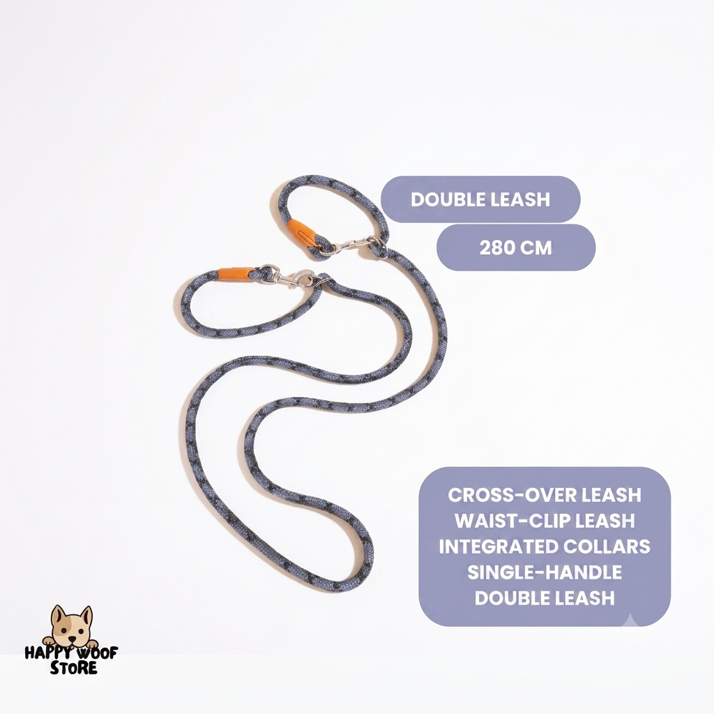 Hands-Free Dog Leash - Comfortable and Safe Walks 🦮😍