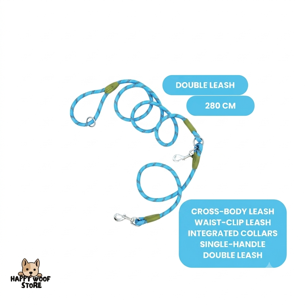 Hands-Free Dog Leash - Comfortable and Safe Walks 🦮😍