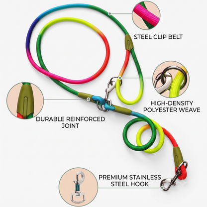 Hands-Free Dog Leash - Comfortable and Safe Walks 🦮😍