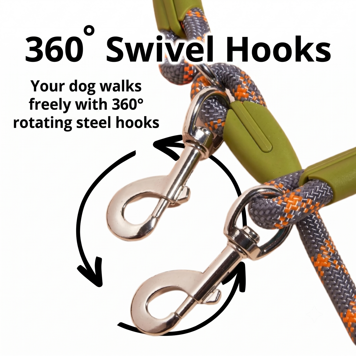 Hands-Free Dog Leash - Comfortable and Safe Walks 🦮😍