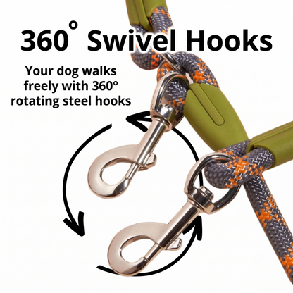 Hands-Free Dog Leash - Comfortable and Safe Walks 🦮😍