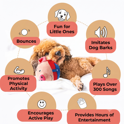 🐹 Bouncy Bouncy Musical & Dancing Animals - A Fun and Interactive Toy 🎶