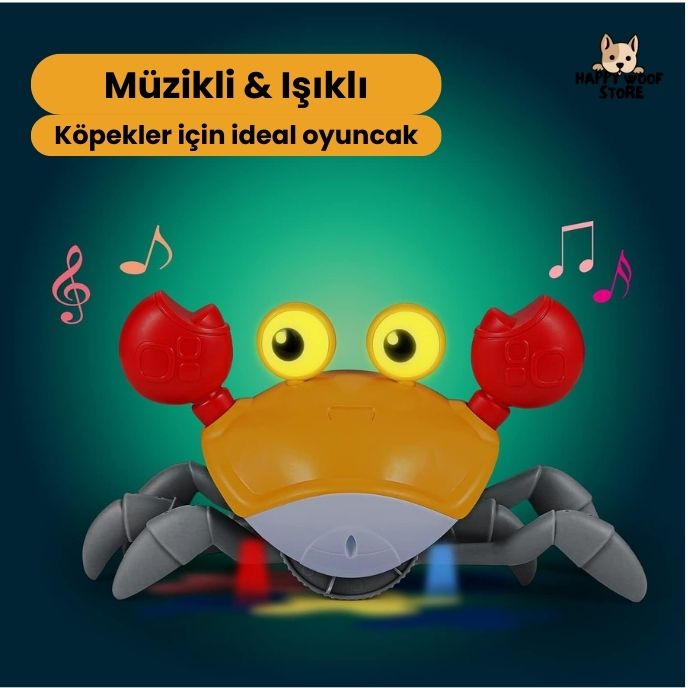 🦀 Yürüyen Yengeç - Eğlenceli ve Etkileşimli Oyuncak 🎉