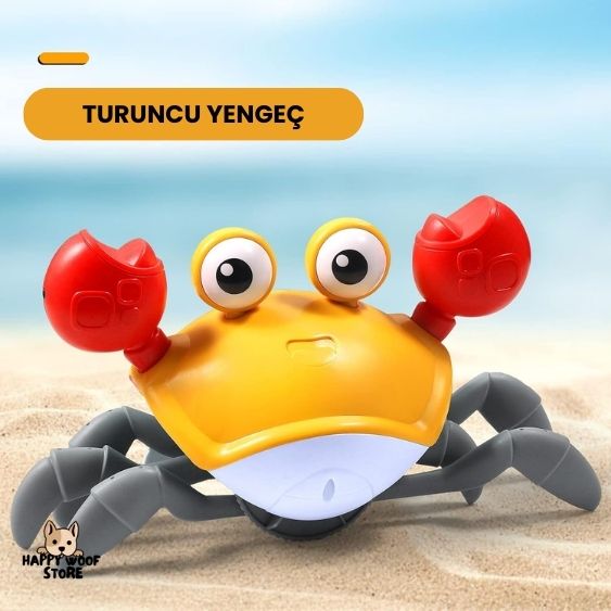 🦀 Yürüyen Yengeç - Eğlenceli ve Etkileşimli Oyuncak 🎉