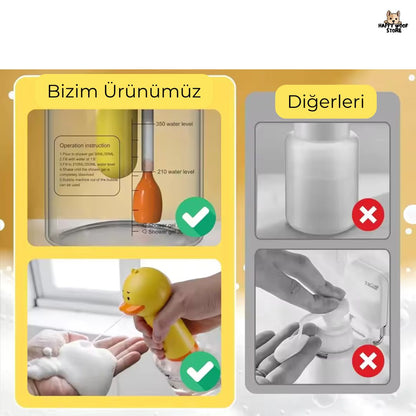 🛁 DuckySpa – Köpüklü Banyo Ördeği ile Evcil Dostunuza SPA Keyfi!